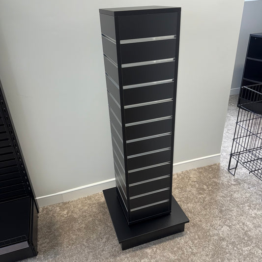 Black Slatwall Spinning Gondola